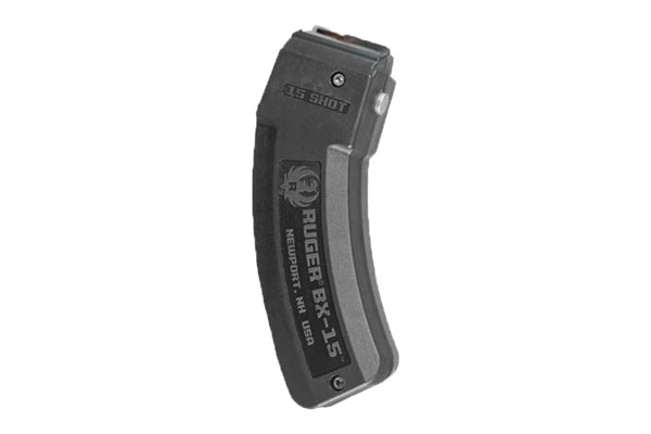 RUGER MAGAZINE 10/22 22LR 15RD BLACK PLASTIC - for sale