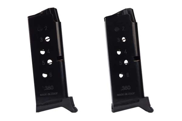 RUGER MAGAZINE LCP II 380ACP 6RD 2-PACK - for sale