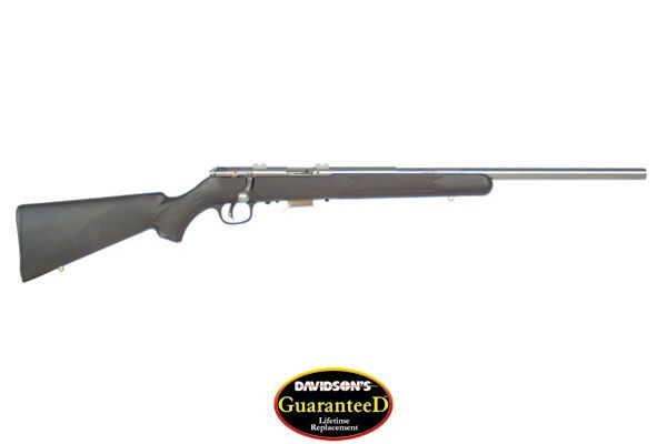 SAVAGE 93-FVSS 22WMR 21" HB ACCU TRIGGER SS/BLACK SYN - for sale