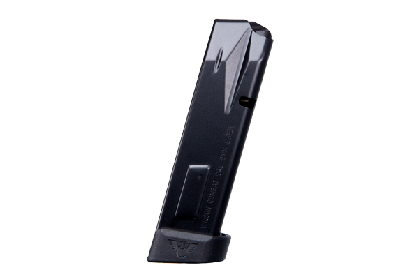WILSON MAGAZINE EDC X9 9MM 18RD EXTENDED PAD BLACK - for sale