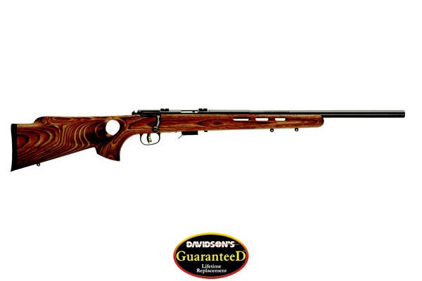 SAVAGE 93R17-BTV 17HMR 21"HB ACCU TGR BLUED/BRN LAM T-HOLE - for sale