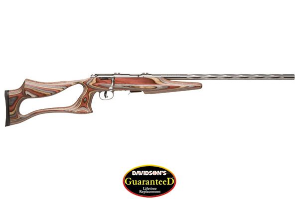 SAVAGE 93R17-BSEV 17HMR 21"HB FLUTED ACU-TGR SS/BRN LAM EVO - for sale