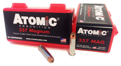 ATOMIC 357 MAG 158GR JHP 50RD 10BX/CS - for sale