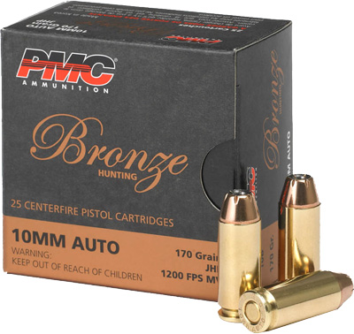 PMC 10MM 170GR JHP 25RD 20BX/CS - for sale