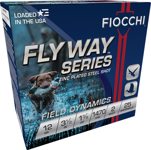 FIOCCHI FLYWAY 12GA 3.5" 1-3/8OZ #2 1470FPS 25RD 10BX/C - for sale