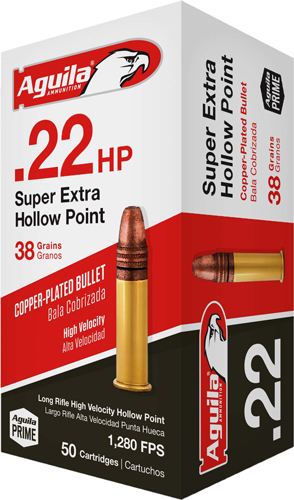 AGUILA HIGH-VEL 22LR 38GR HP 2000RD CASE LOT - for sale
