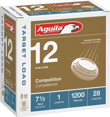 AGUILA SHOTSHELL 12GA 2.75" 1OZ #7.5 250RD CASE LOT - for sale