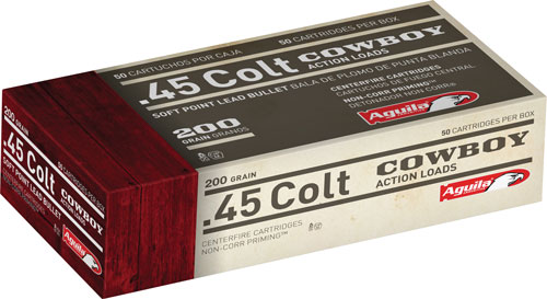 AGUILA 45 LC 200GR LEAD SOFT POINT 50RD 10BX/CS - for sale
