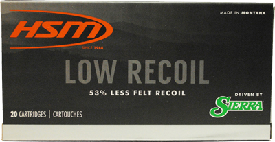 HSM LOW RECOIL 270 WIN 130GR SBT 20RD 20BX/CS - for sale