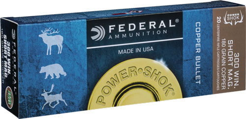 FEDERAL POWER-SHOK 300 WSM 180GR SP 20RD 10BX/CS - for sale