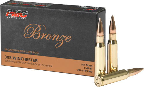PMC 308 WIN 147GR FMJ-BT 20RD 25BX/CS - for sale