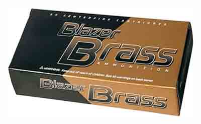 CCI BLAZER BRASS 9MM LUGER 115GR FMJ 50RD 20BX/CS - for sale