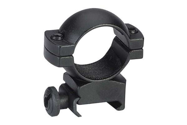 TRADITIONS RINGS 1" WEAVER HIGH MATTE BLACK - for sale
