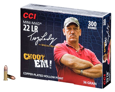 CCI MINI-MAG 22LR 36GR PLATED HP 1260FPS 300RD 10BX/CS - for sale