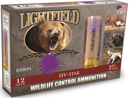 LIGHTFIELD 12GA 2.75" LESS LETHAL STAR 5RD 10BX/CS - for sale