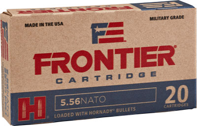 FRONTIER 5.56X45 75GR BTHP MATCH 20RD 25BX/CS - for sale