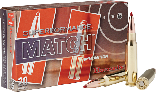 HORNADY SPF MATCH 308 WIN 168GR ELD MATCH 20RD 10BX/CS - for sale