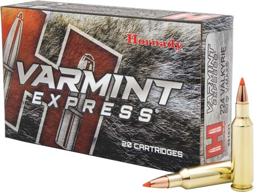 HORNADY VARMINT 6.5 CM 95GR V-MAX 20RD 10BX/CS - for sale
