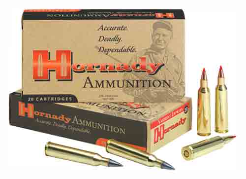 HORNADY VARMINT 22-250 REM 55GR V-MAX 20RD 10BX/CS - for sale