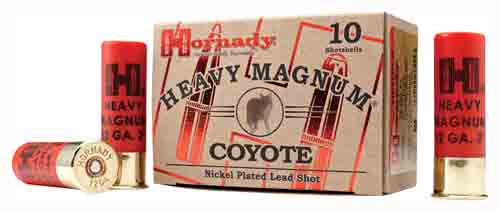 HORNADY 12GA 3" 1-1/2OZ NICKEL PLATED #BB 10RD 10BX/CS - for sale