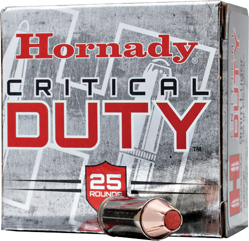 HORNADY CRITICAL DUTY 9MM LUGER 135GR 25RD 10BX/CS - for sale