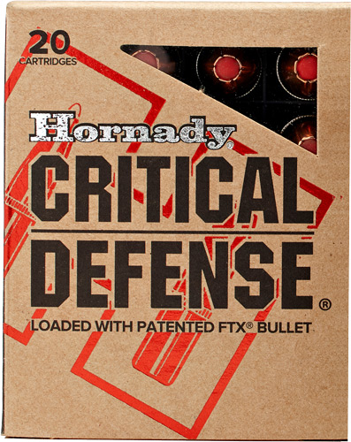 HORNADY CRITICAL DEFENSE 44 SW SPECIAL 165GR FTX 20RD 10BX/CS - for sale