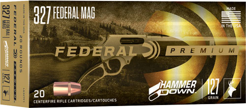FEDERAL HAMMER DOWN 327 FEDERAL 127GR JSP 20RD 10BX/CS - for sale