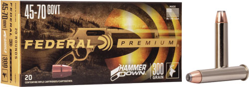 FEDERAL HAMMER DOWN 45-70 GOV 300GR JSP 20RD 10BX/CS - for sale