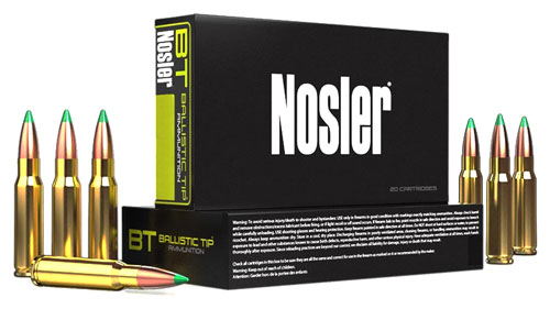 NOSLER BT 30-06 180GR BALLISTIC TIP 20RD 10BX/CS - for sale