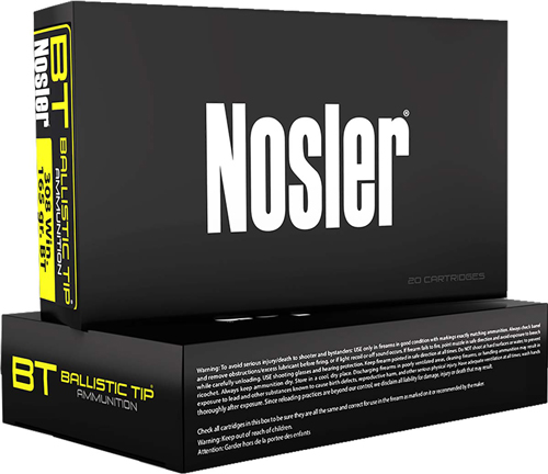 NOSLER BT 280 ACK IMP 140GR BALLISTIC TIP 20RD 10BX/CS - for sale