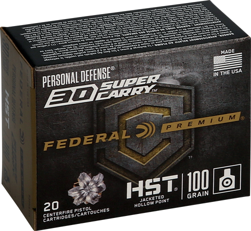 FEDERAL 30 SUPER CARRY 100GR HYDRA-SHOK JHP 20RD 10BX/CS - for sale