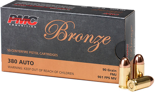 PMC 380 ACP 90GR FMJ 50RD 20BX/CS - for sale