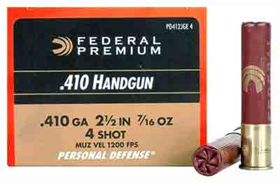FEDERAL PREMIUM 410 2.5" 7/16OZ #4 20RD 10BX/CS - for sale