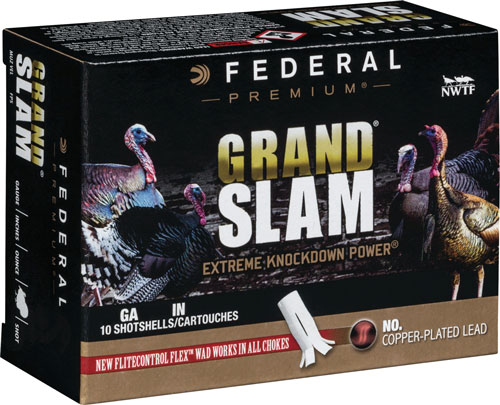 FEDERAL GRAND SLAM 12GA 3.5" 2OZ #6 10RD 5BX/CS - for sale