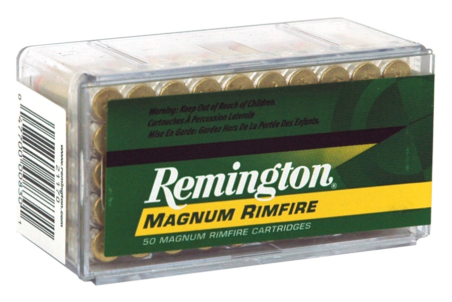 REMINGTON 22WMR 40GR JHP 1910FPS 50RD 40BX/CS - for sale