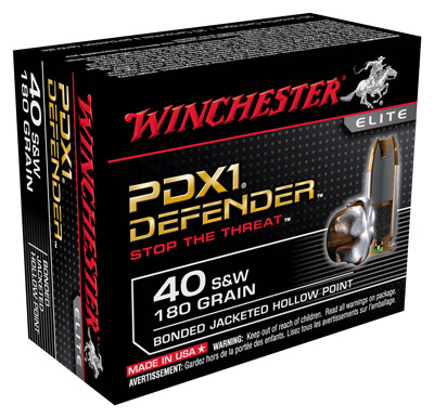 WINCHESTER SUPREME ELITE 40 SW 180GR PDX1 DEF 20RD 10BX/CS - for sale