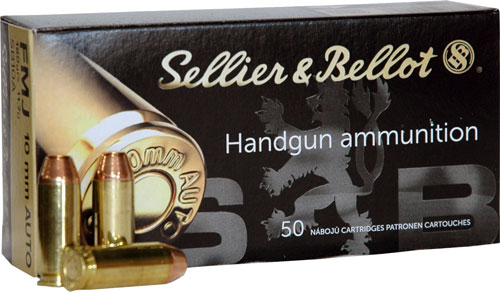 S&B 10MM 180GR FMJ 50RD 20BX/CS - for sale