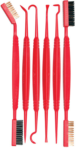 REAL AVID ACCU-GRIP PICKS & BRUSHES W/ TRIANGULAR HANDLES - for sale