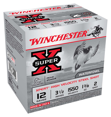 WINCHESTER XPERT STEEL 12GA 3.5" 1-338OZ #2 25RD 10BX/CS - for sale