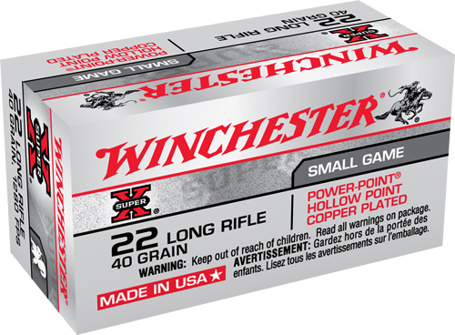 WINCHESTER 22LR 40GR LEAD-HP 2220RD CASE LOT - for sale