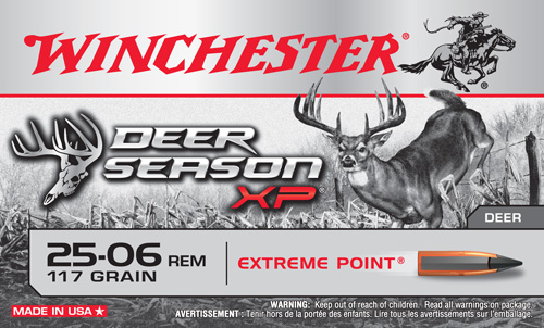 WINCHESTER DEER XP 25-06 REM 117GR EXTREME PT 20RD 10BX/CS - for sale