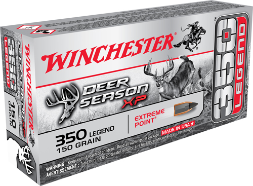 WINCHESTER DEER XP 350 LEGEND 150GR EXTREME PT 20RD 10BX/CS - for sale