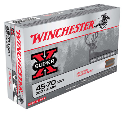 WINCHESTER SUPER-X 45-70 GOV 300GR JHP 20RD 10BX/CS - for sale
