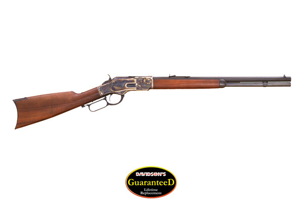 CIMARRON 1873 SHORT RIFLE 357/38 20" CC/BLUED WALNUT - for sale