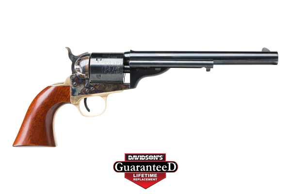 CIMARRON 1872 OPEN TOP NAVY 38SPL 7.5" FS CC/BLUED WALNUT - for sale