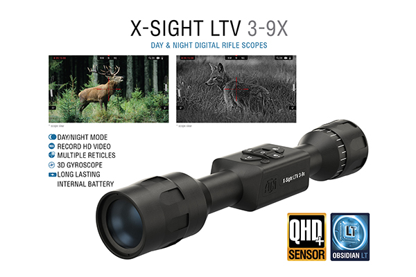 ATN X-SIGHT LTV 3-9X DIGITAL DAY/NIGHT RIFLE SCOPE - for sale