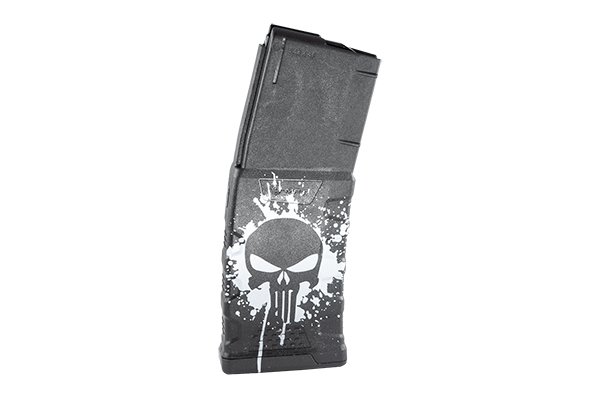 MFT EXD MAGAZINE AR15 5.56X45 30RD PUNISHER SPLAT WHITE - for sale