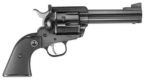 RUGER BLACKHAWK 357MAG 4-5/8" AS BLUED BLACK CHECKERED SYN - for sale