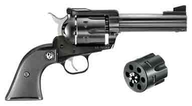 RUGER BLACKHAWK CONVERTIBLE 357/9MM 4.62" AS BLUED SYN - for sale