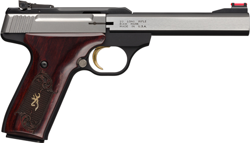BROWNING BUCK MARK MEDALLION 22LR 5.5" AS 10SH ROSEWOOD - for sale